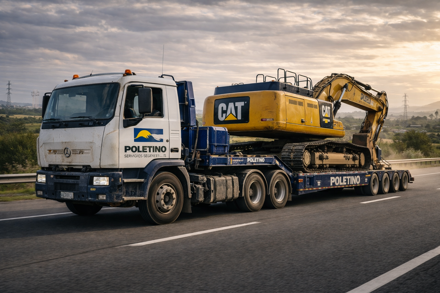 Camión para transporte pesado